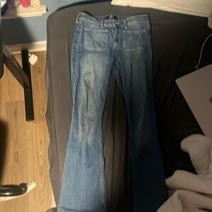 Hollister  flare jeans low rise